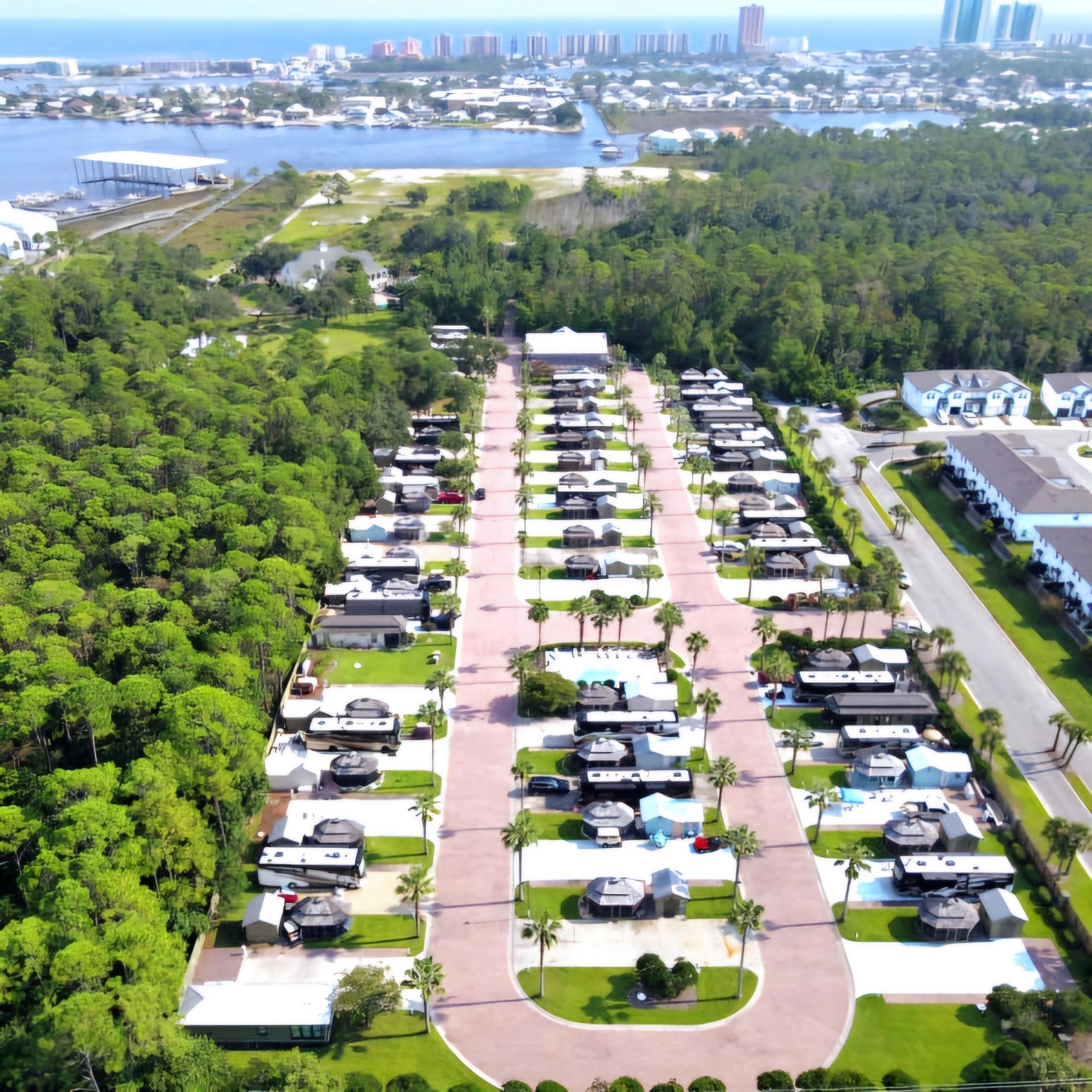 4650 Griffith Marina Road, Unit 6 Orange Beach, AL 36561 - Photo 19 of 27 Aerial View