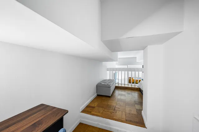 a view of an entryway with staircase