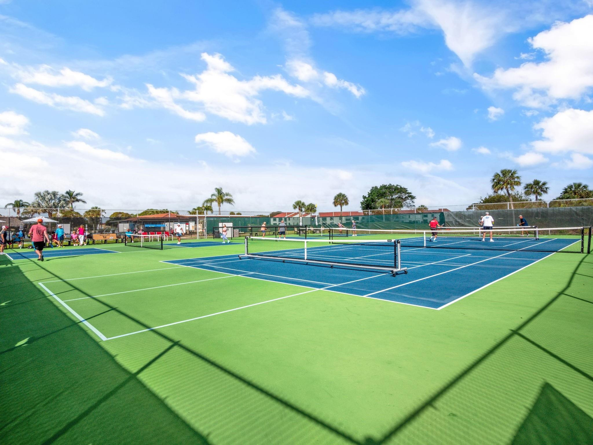 5745 Southeast Miles Grant Road Stuart, FL 34997 - Photo 33 of 35 On-site pickleball courts