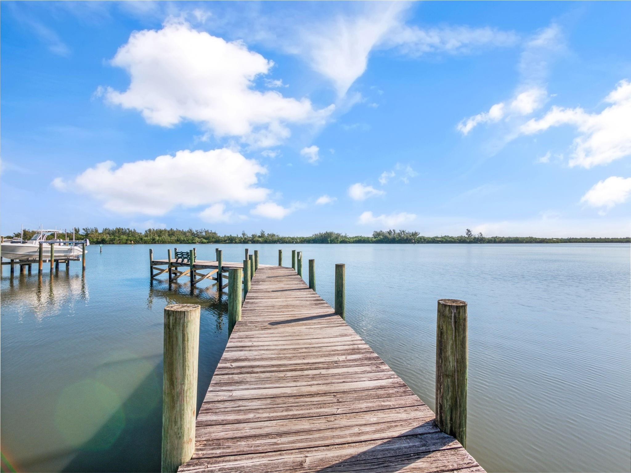 5745 Southeast Miles Grant Road Stuart, FL 34997 - Photo 34 of 35 Fishing dock at private beach
