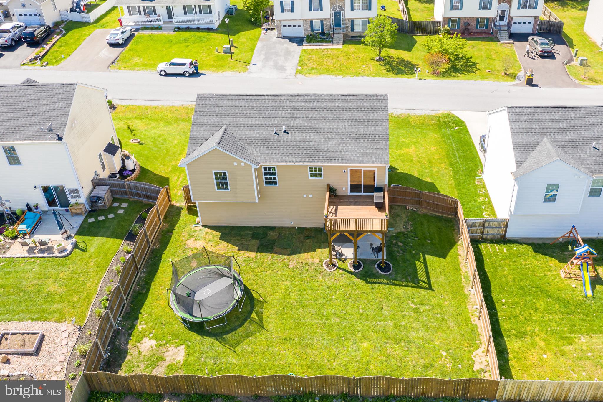 72 Gibson Road Inwood, WV 25428 - Photo 51 of 57 Aerial photo showcases the fenced yard