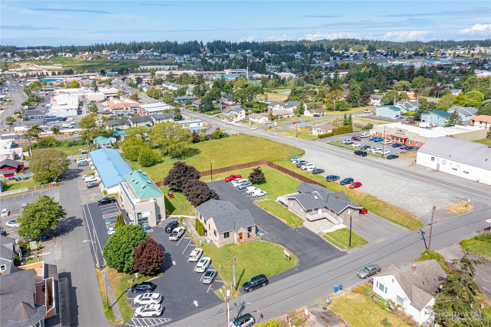 1121 Southeast Dock Street Oak Harbor, WA 98277 - Photo 24 of 28 an aerial view of a city