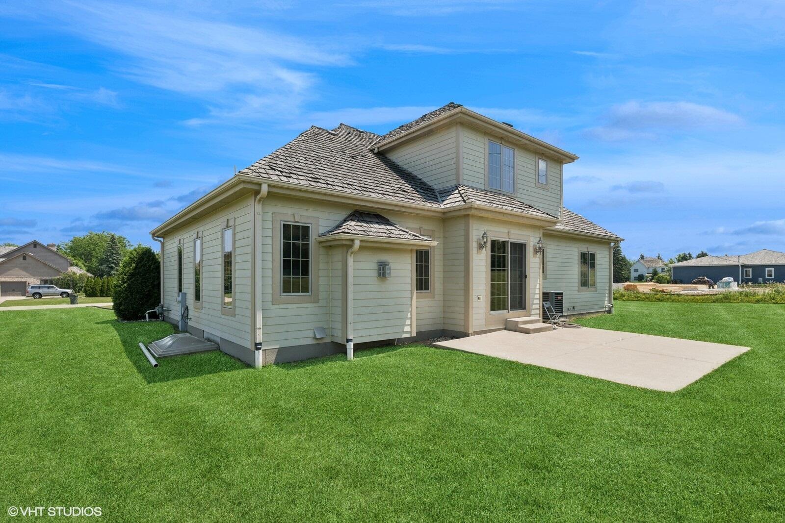 3626 Haymeadow Road Caledonia, WI 53126 - Photo 17 of 23 Backyard view