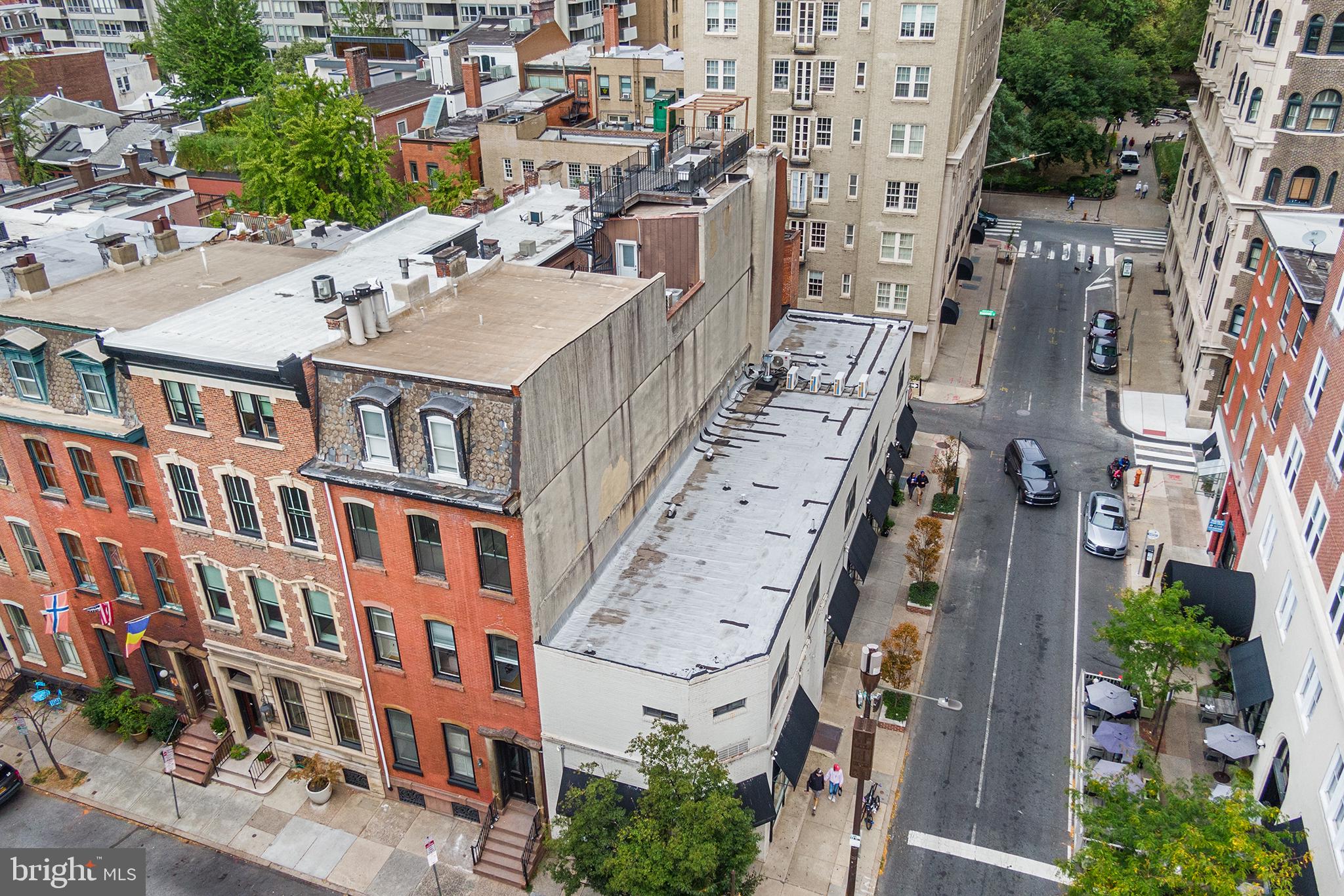 1903 Spruce Street, Unit 1A Philadelphia, PA 19103 - Photo 19 of 22 an aerial view of a building