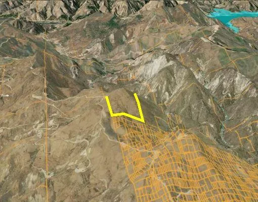 a view of yard with an outdoor space