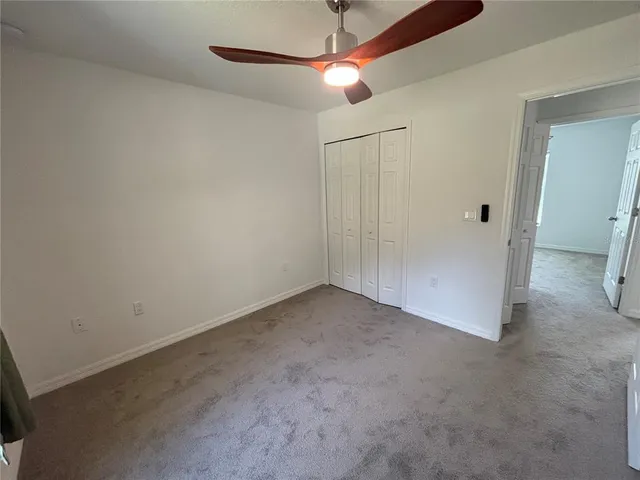 a view of empty room