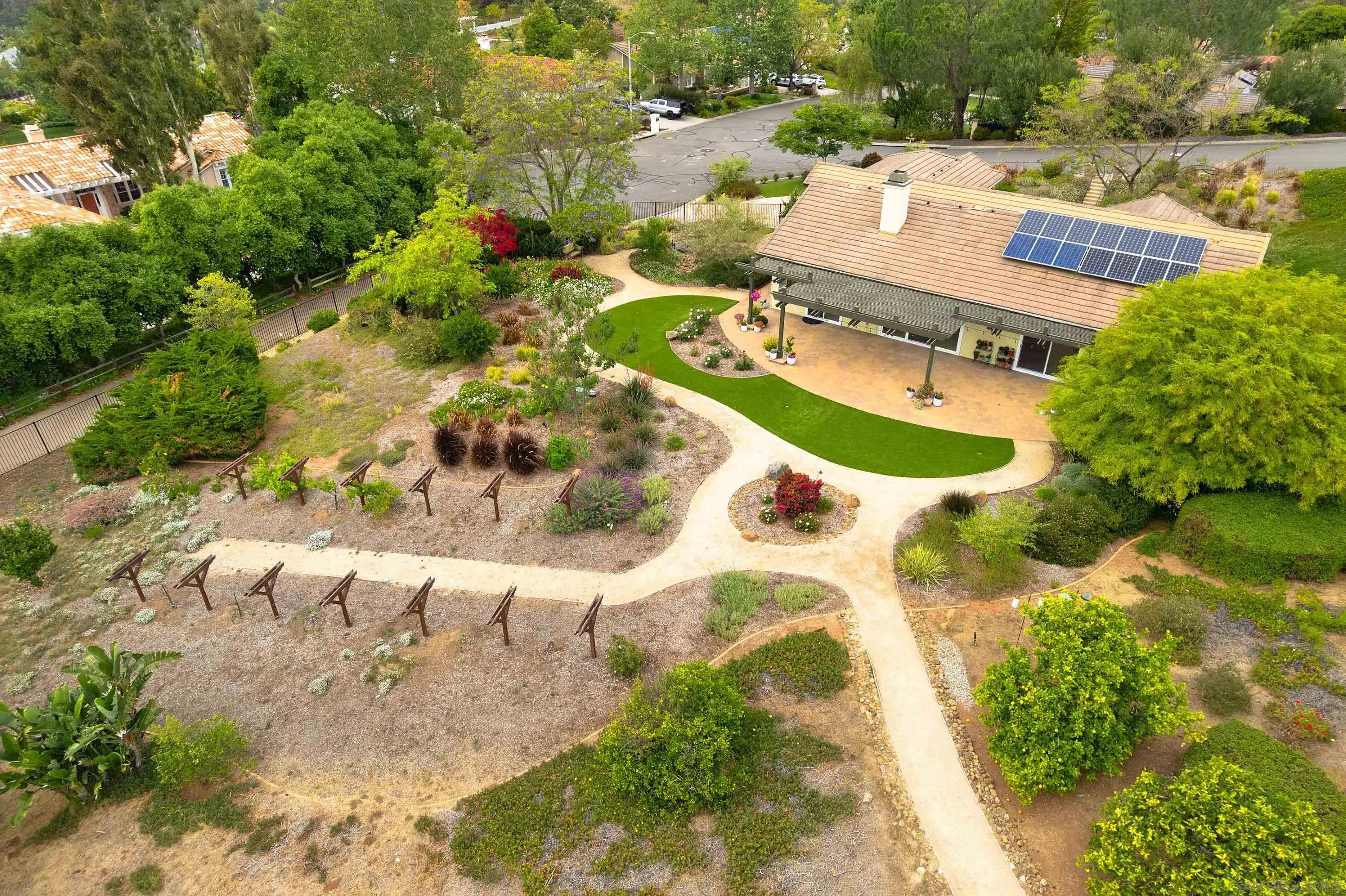 14505 Wildgrove Road Poway, CA 92064 - Photo 43 of 55 an aerial view of a house with a yard and lake view
