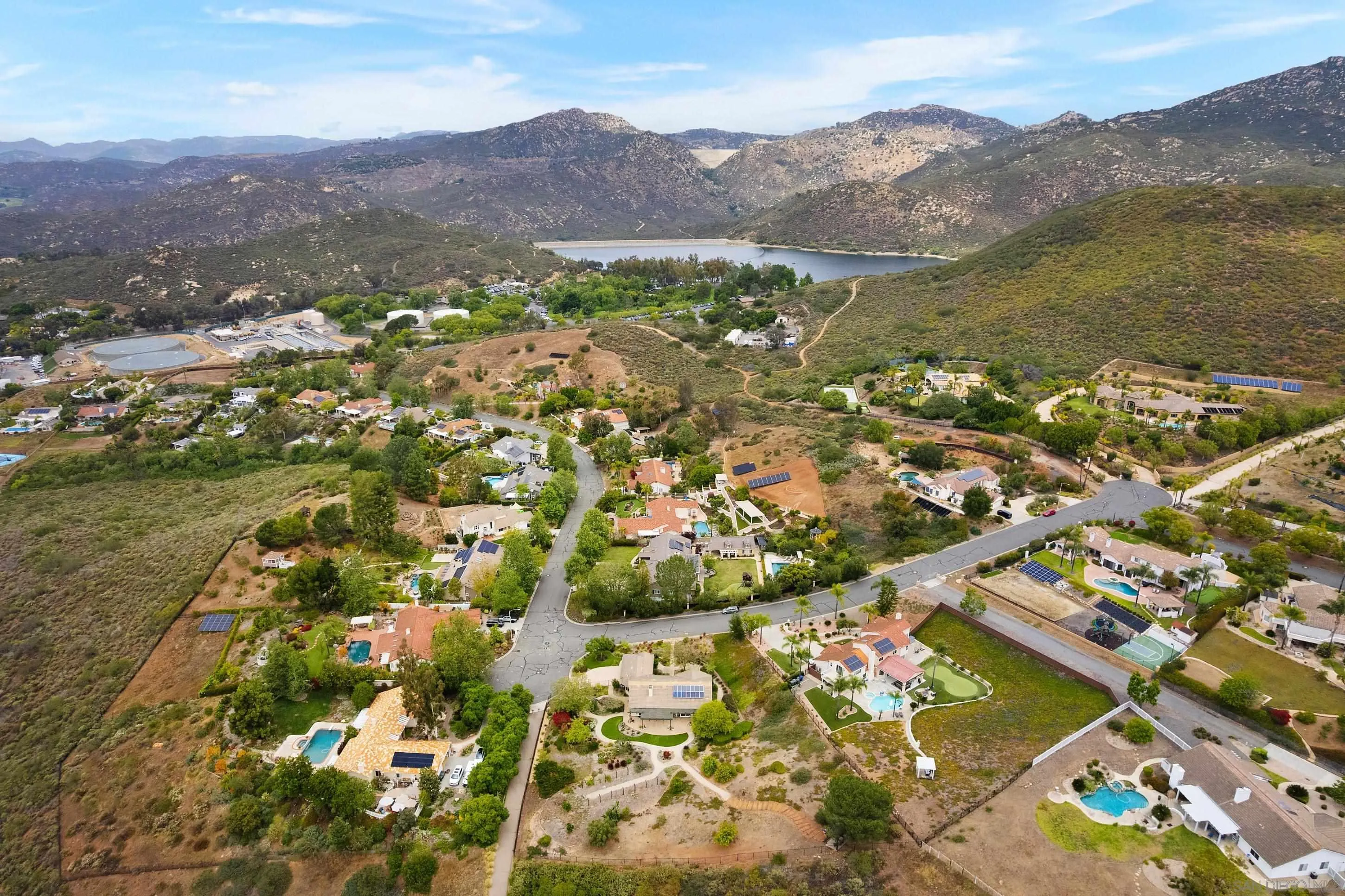 14505 Wildgrove Road Poway, CA 92064 - Photo 53 of 55 a view of a city with mountains in the background