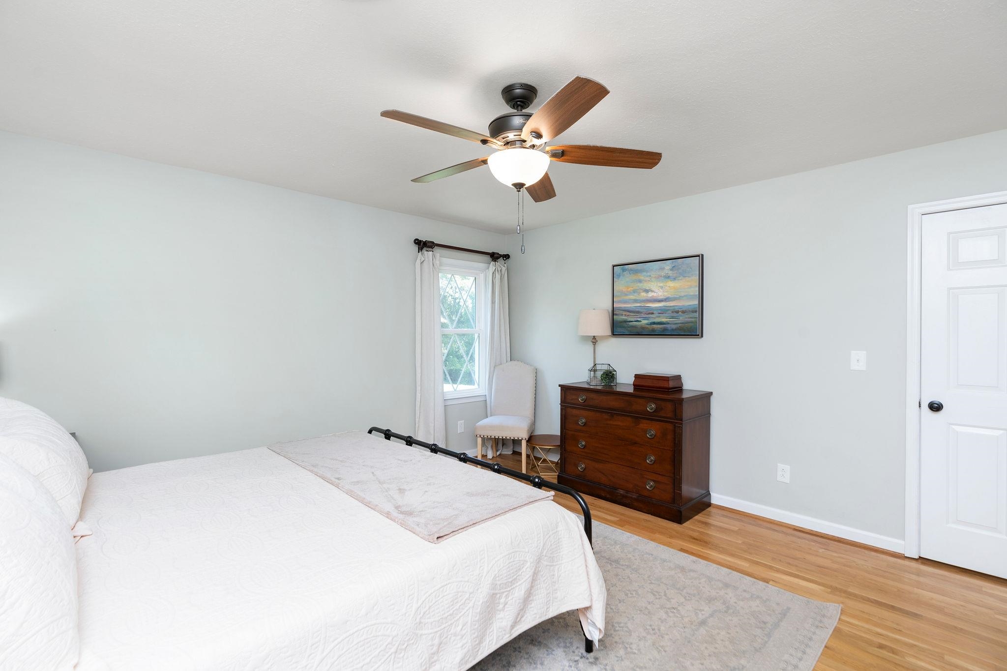 192 Galena Road Staunton, VA 24401 - Photo 20 of 75 a bedroom with a bed and wooden floor