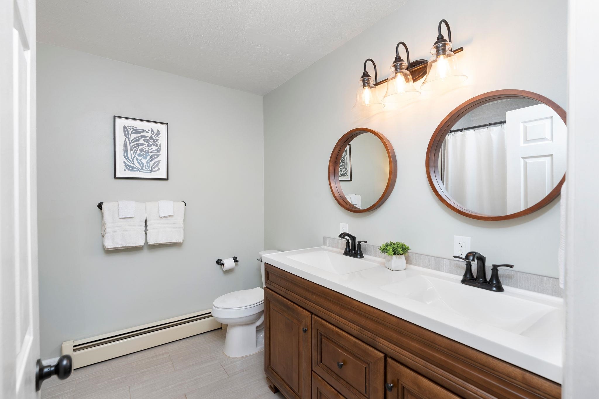 192 Galena Road Staunton, VA 24401 - Photo 29 of 75 a bathroom with a sink a mirror and a toilet