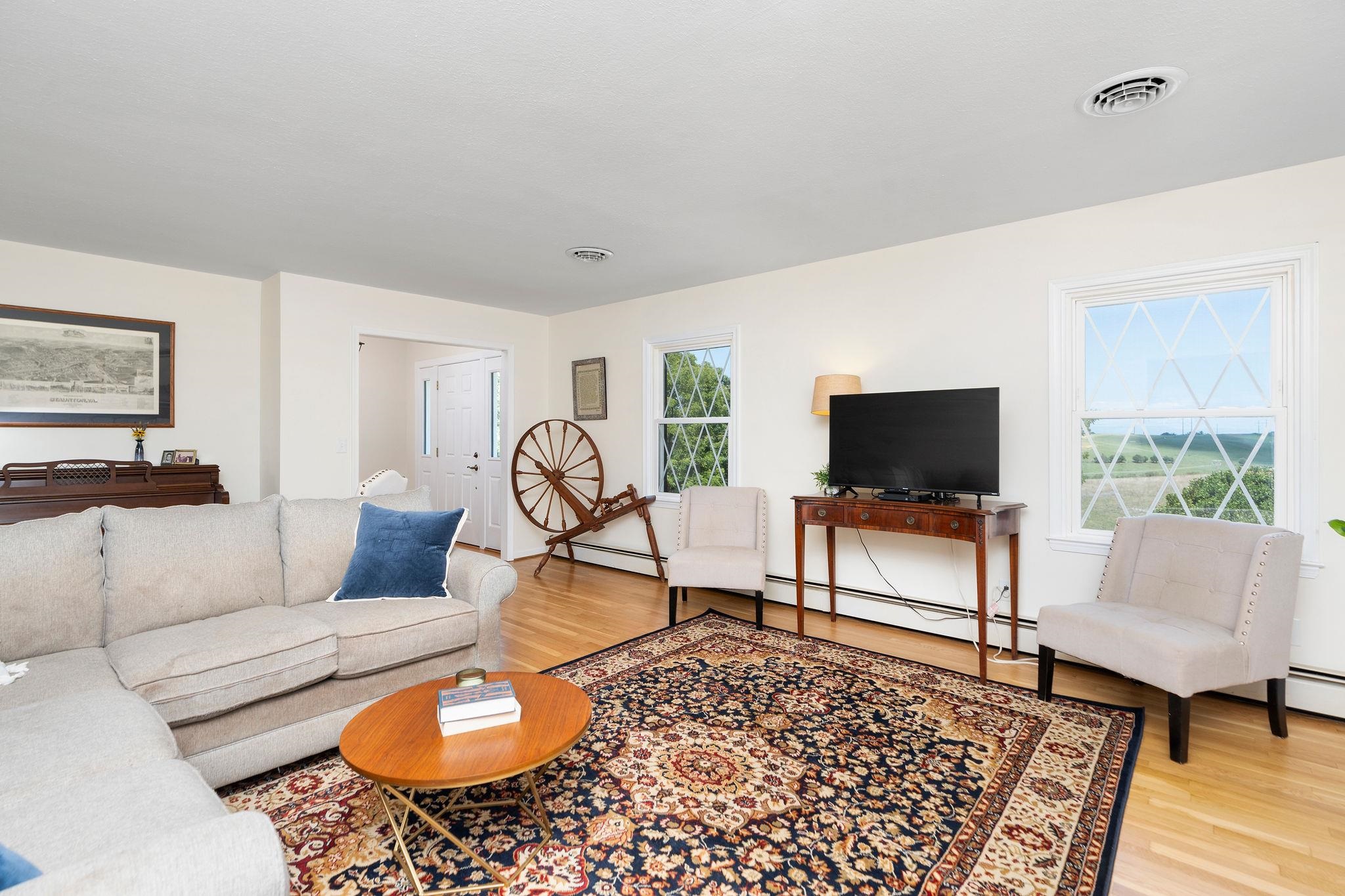 192 Galena Road Staunton, VA 24401 - Photo 6 of 75 a living room with furniture and a flat screen tv