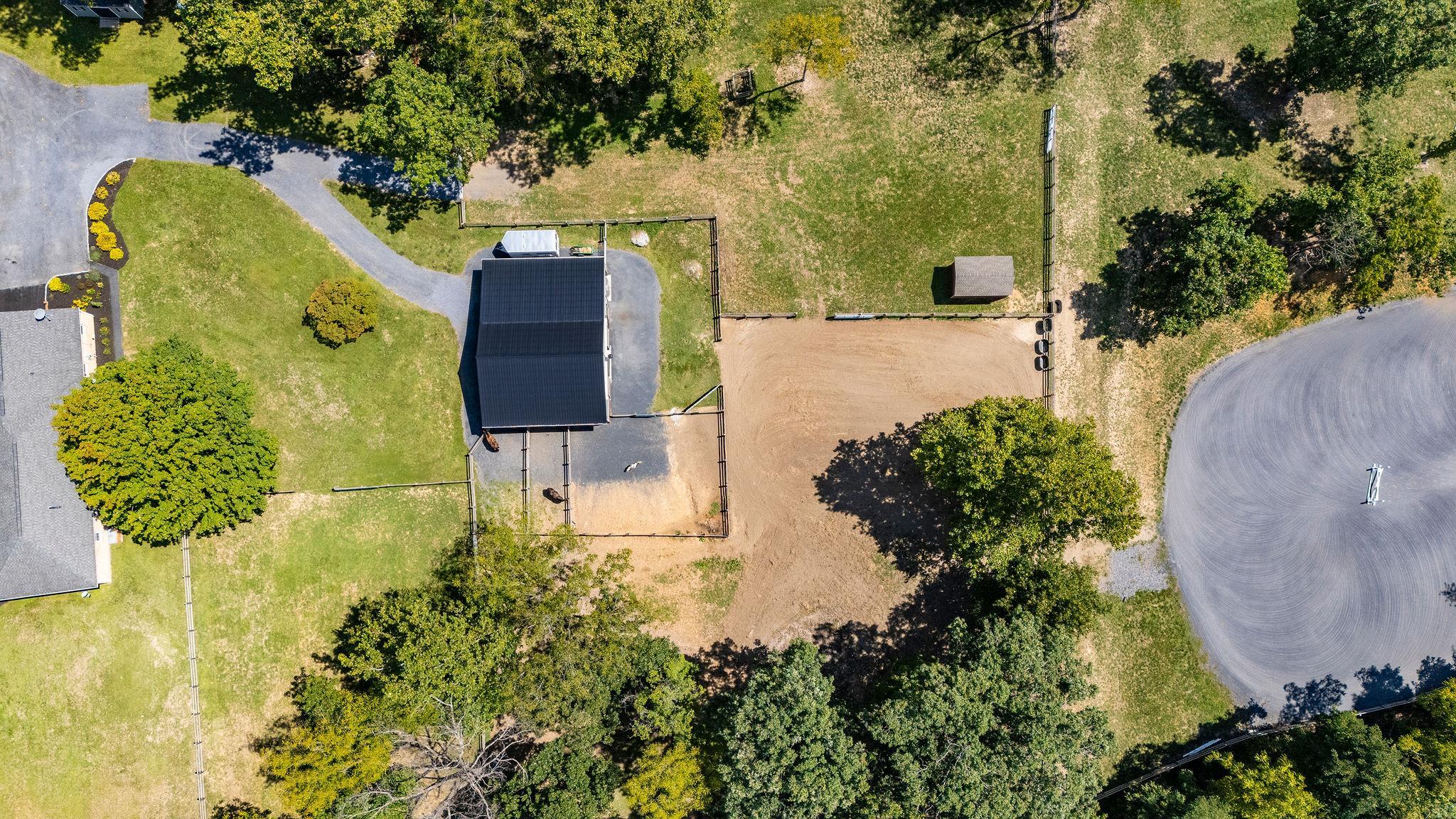 192 Galena Road Staunton, VA 24401 - Photo 63 of 75 an aerial view of a house with a garden