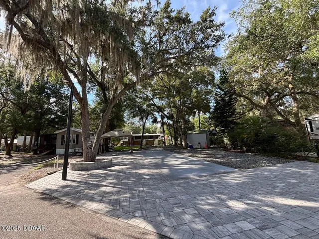 a view of outdoor space with trees