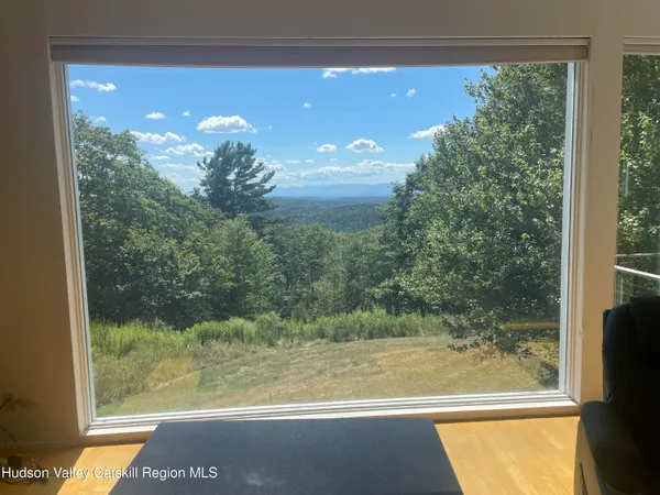 a view of a from a window