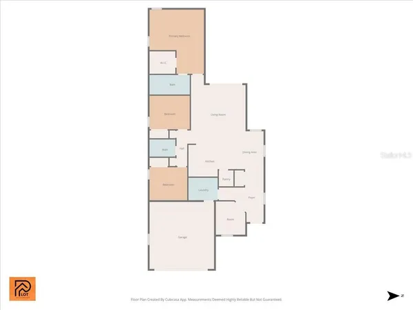 a picture of a room with a white wall