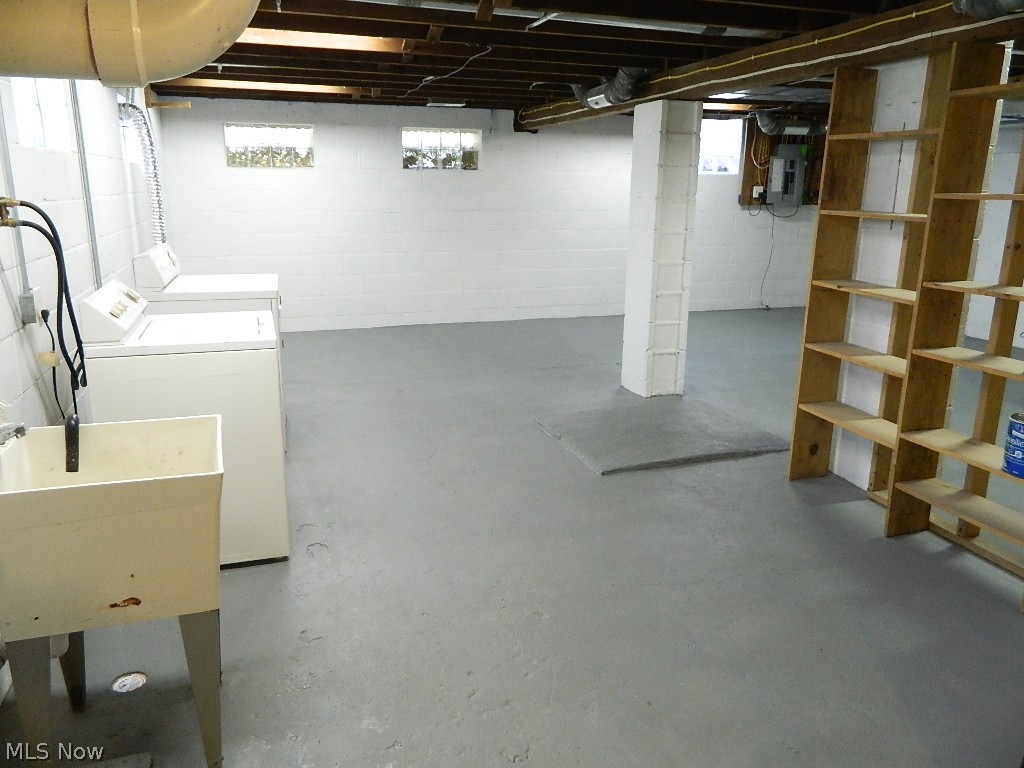 9772 Chardon Road Chardon, OH 44024 - Photo 26 of 35 Basement is Fresh and Clean, Glass Block Windows