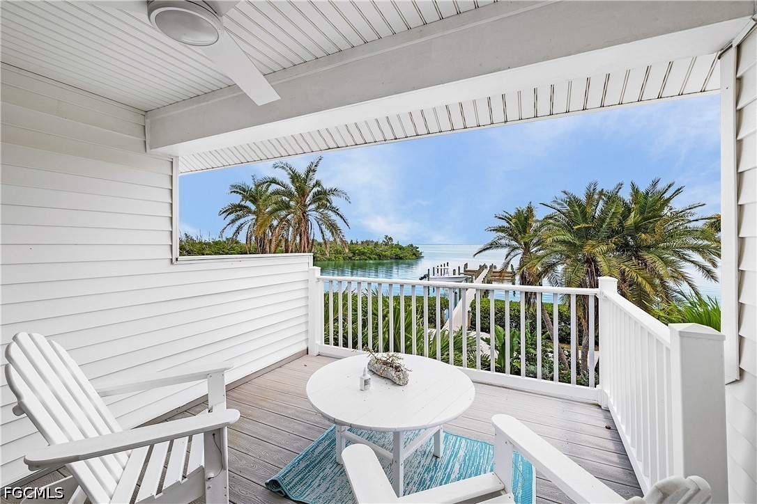 515 Useppa Useppa Island Bokeelia, FL 33922 - Photo 28 of 43 a view of a chairs and table in patio