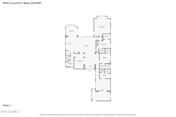 $995,000 | 8334 East Laurel Circle, Mesa, AZ 85207