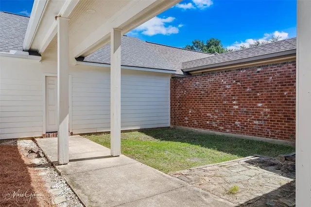 a view of outdoor space and yard