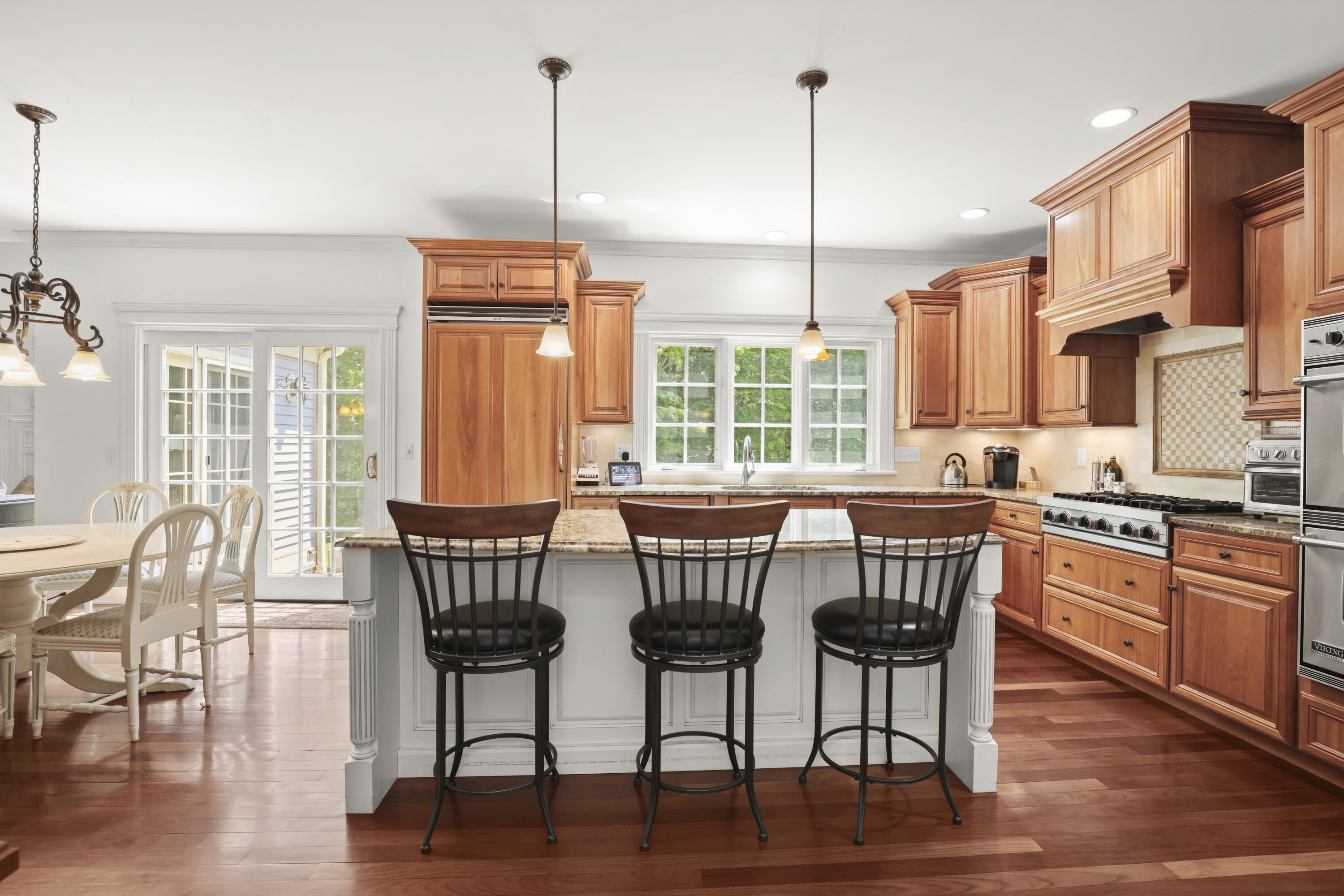 218 Limestone Road Ridgefield, CT 06877 - Photo 13 of 41 a dining room with furniture window wooden floor