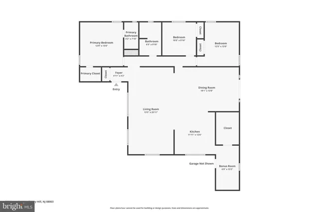 $485,000 | 328 Browning Lane, Cherry Hill, NJ 08003