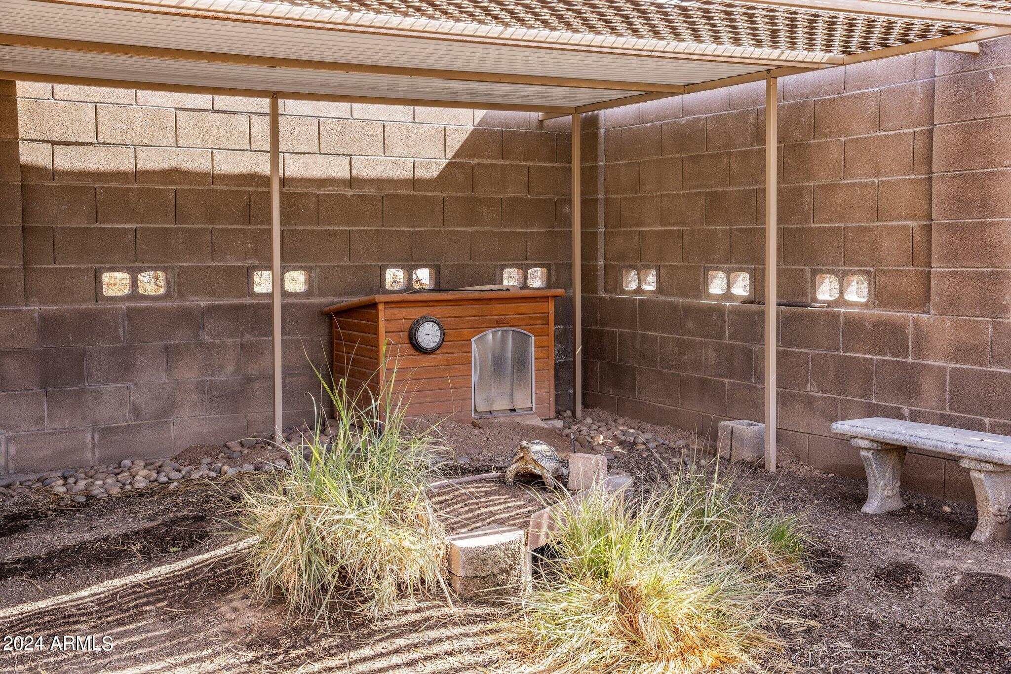 323 West Quartz Rock Road Phoenix, AZ 85085 - Photo 27 of 40 Tortoise Enclosure
