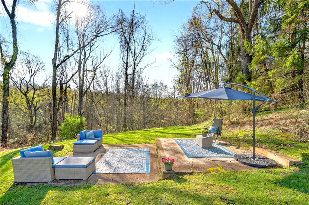 224 Salem Church Road Rostraver Township, PA 15012 - Photo 8 of 48 a view of a backyard with swimming pool