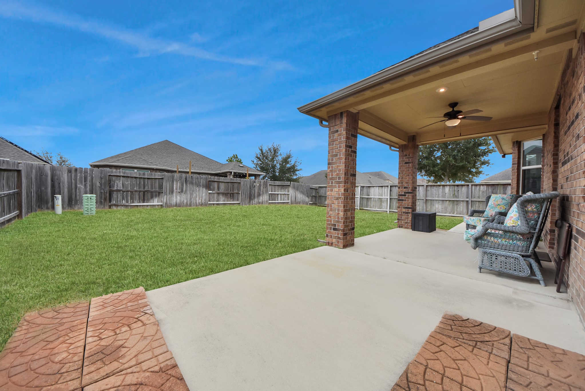 8806 Chapada Highlands Drive Cypress, TX 77433 - Photo 36 of 42 a front view of a house with a yard