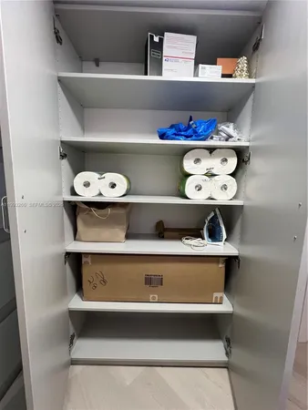 a view of a lake from a yard