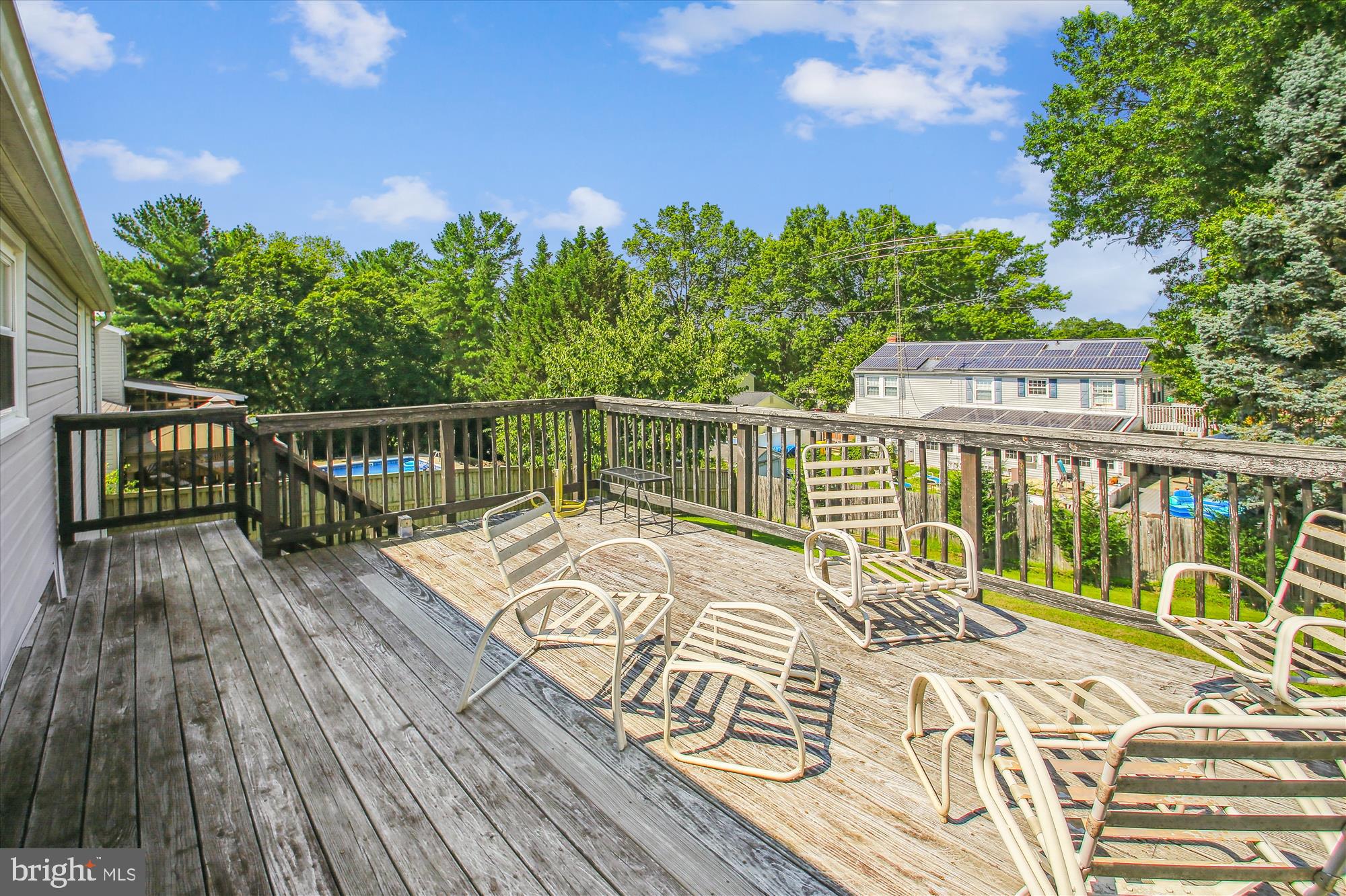 6424 St Phillips Road Linthicum Heights, MD 21090 - Photo 10 of 29 a view of a balcony with wooden floor