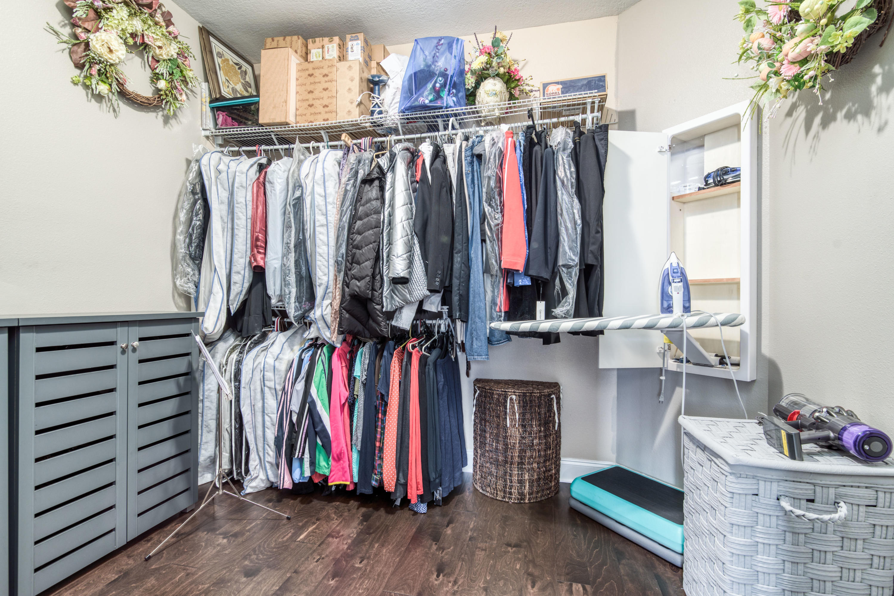 4563 Pfitzer Circle Crestview, FL 32536 - Photo 35 of 79 a view of walk in closet with clothes