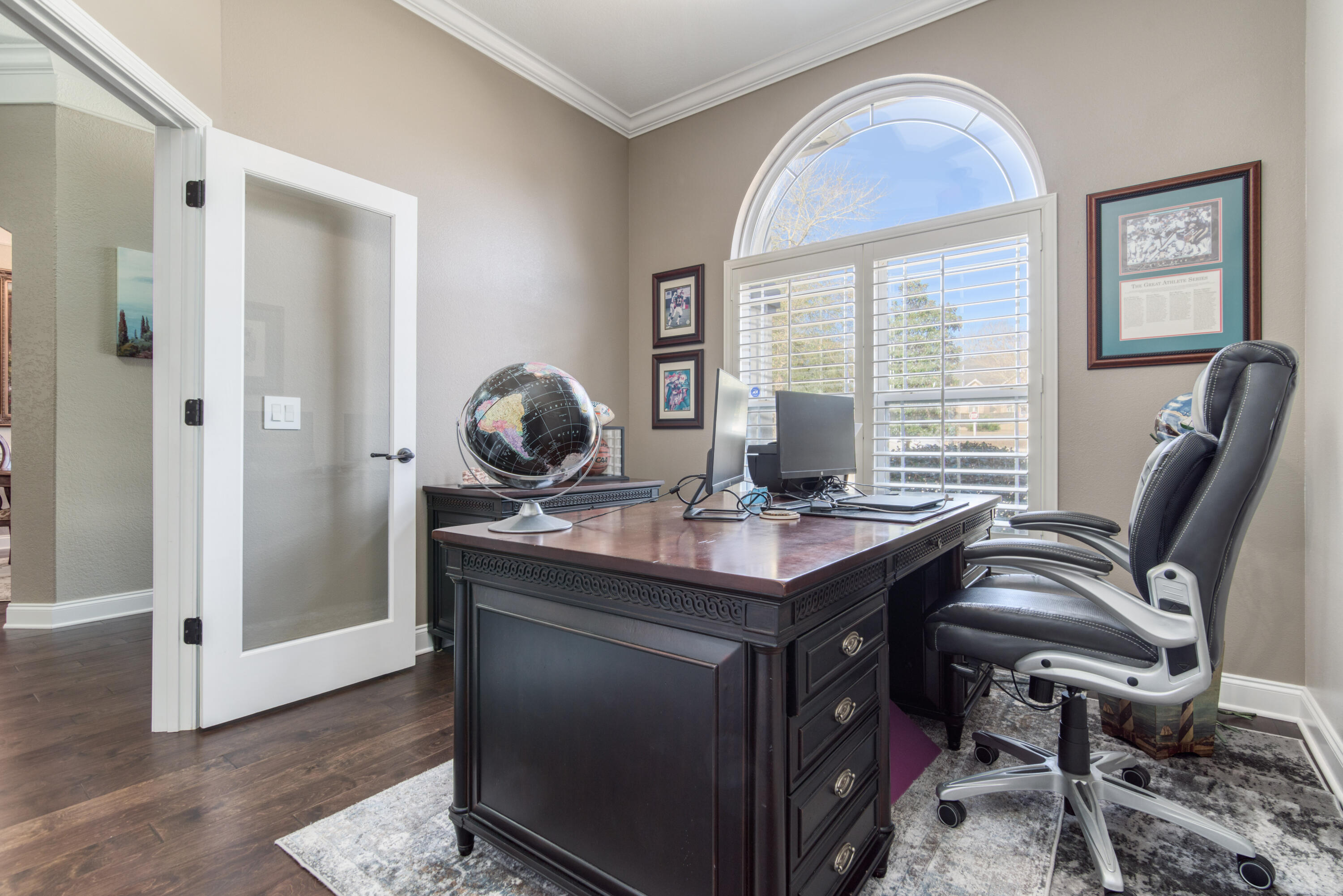 4563 Pfitzer Circle Crestview, FL 32536 - Photo 4 of 79 a view of a workspace with furniture and a window
