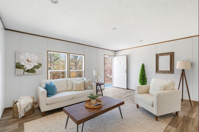149 Newton Road Pickens, SC 29671 - Photo 2 of 29 This bright and airy living space offers inviting comfort and modern charm.