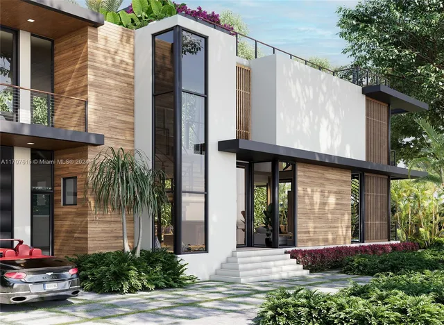 a view of a house with street