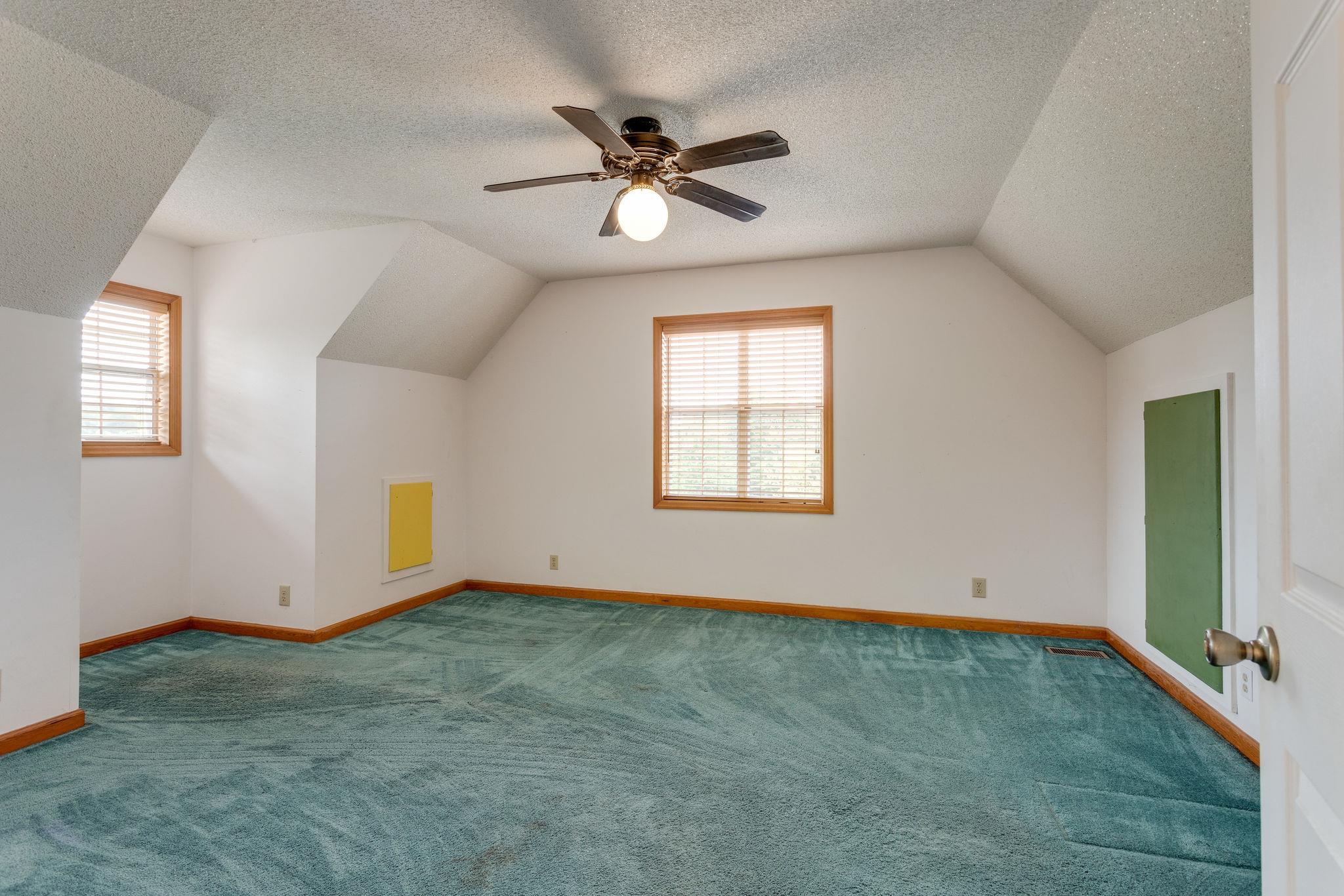1819 Seavy Hight Road Columbia, TN 38401 - Photo 17 of 30 Quaint; slanted roofed bedrooms with Dormers & Walk-In Closets.
