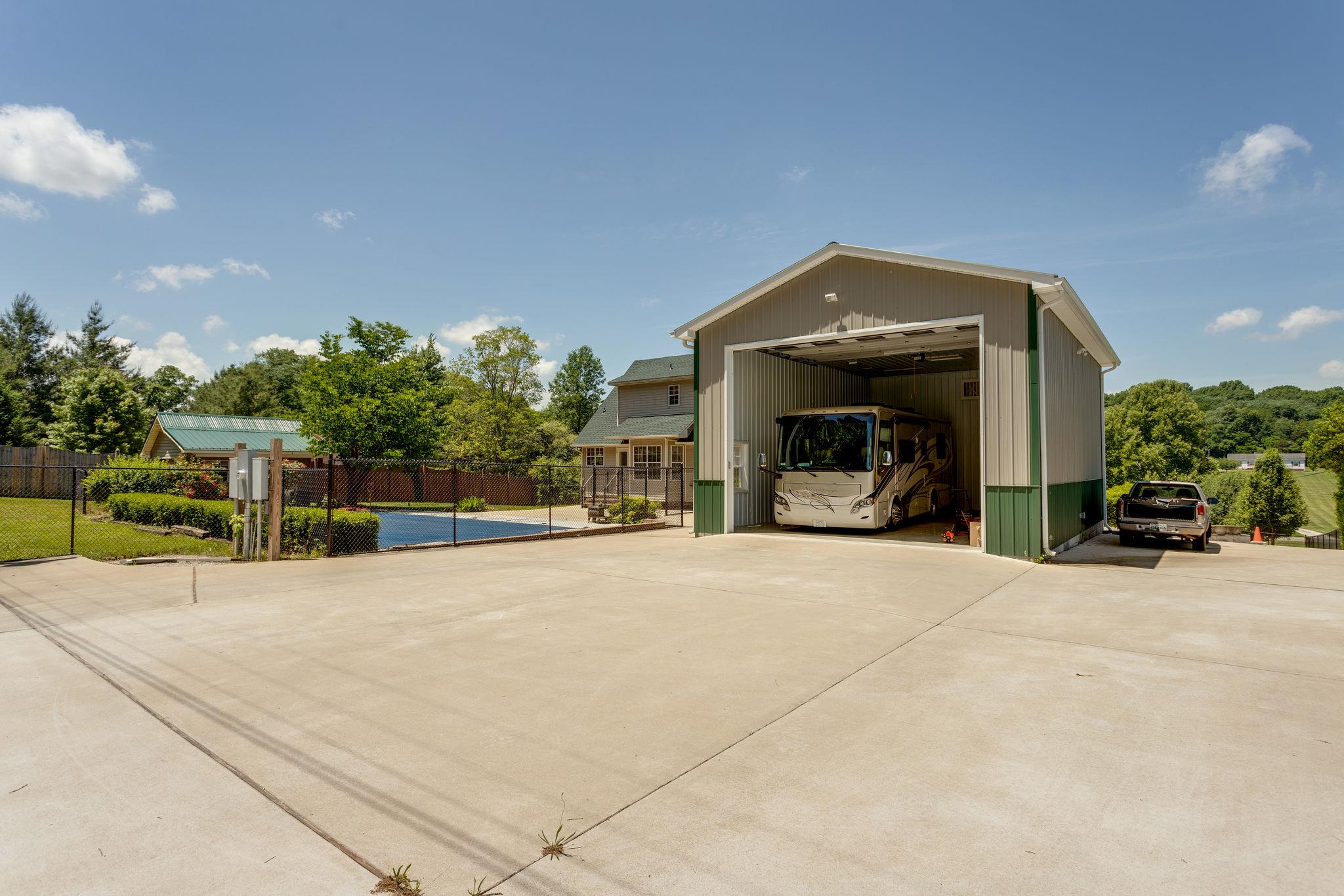 1819 Seavy Hight Road Columbia, TN 38401 - Photo 30 of 30 24x36x17 RV Garage, made with Double Sided Tin