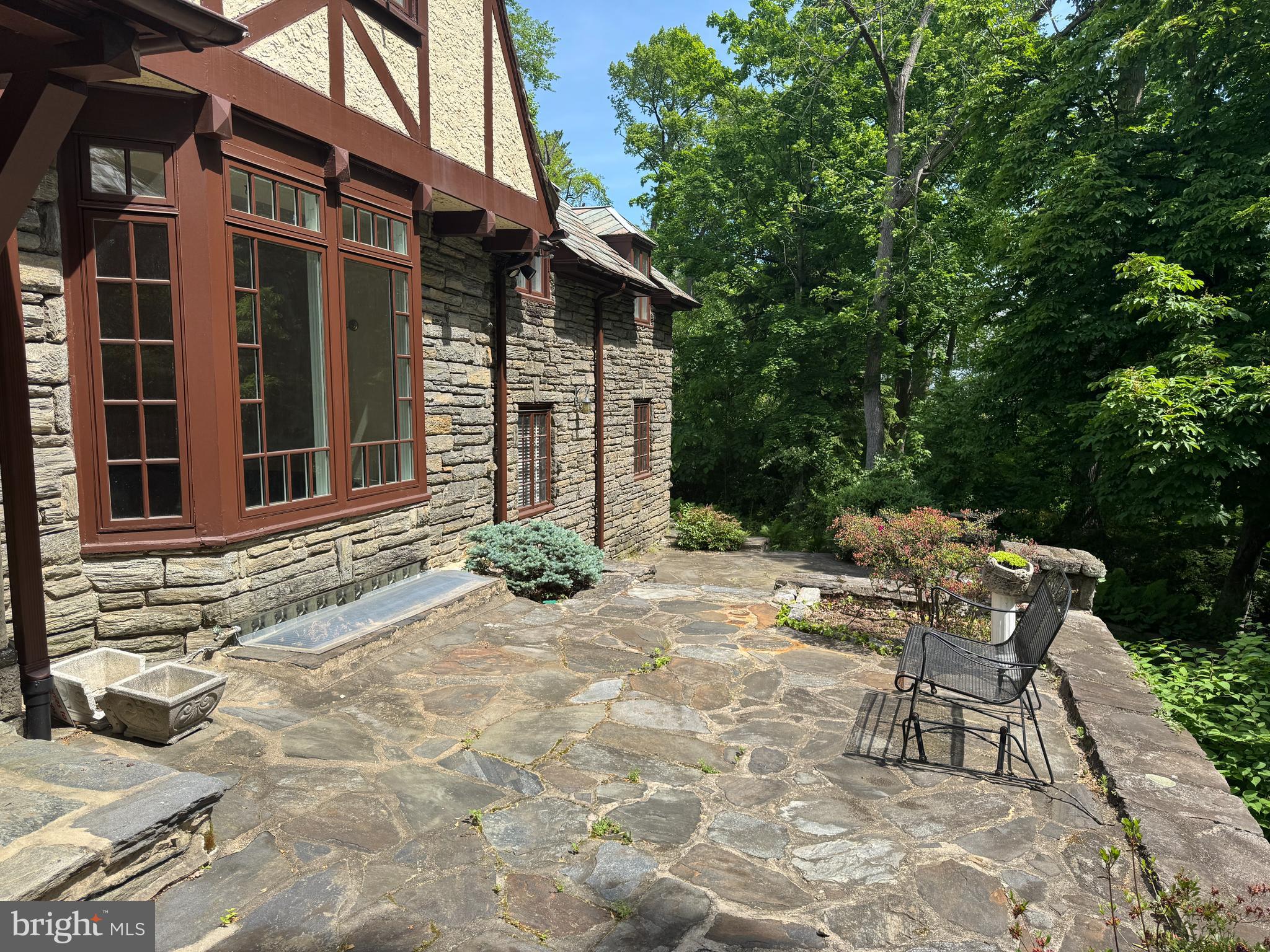 1217 Medford Road Wynnewood, PA 19096 - Photo 87 of 92 Patio to Right of Front Door