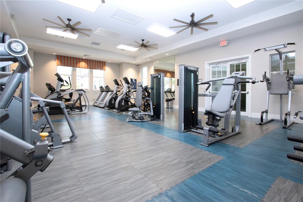 4304 Fly Rod Terrace Parrish, FL 34219 - Photo 80 of 97 a view of a room with gym equipment