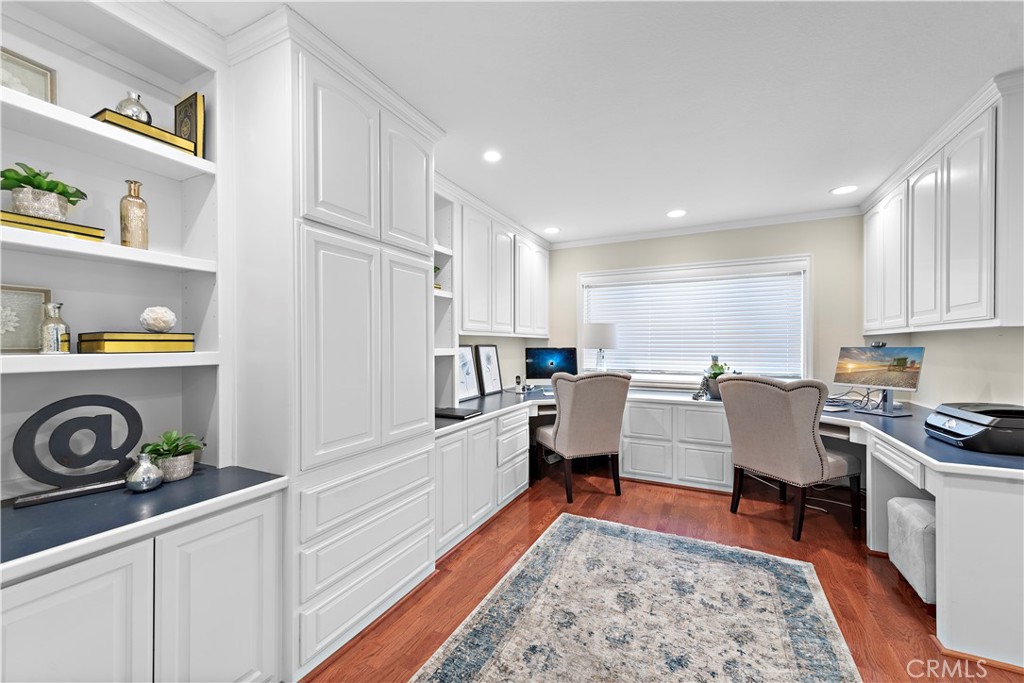 5 High Bluff Laguna Niguel, CA 92677 - Photo 33 of 64 a living room with furniture and a wooden floor