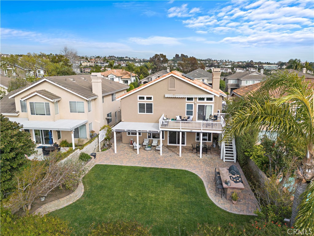 5 High Bluff Laguna Niguel, CA 92677 - Photo 40 of 64 an aerial view of a house with a garden view