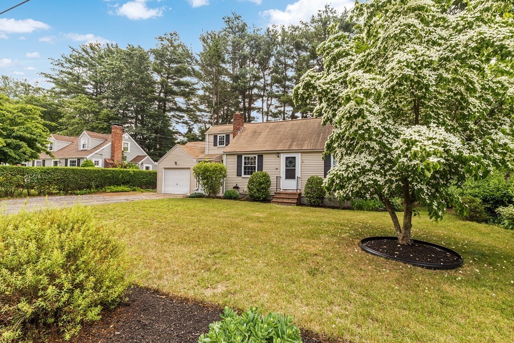 34 Londonderry Road Framingham, MA 01701 - Photo 2 of 33 a house view with swimming pool and trees