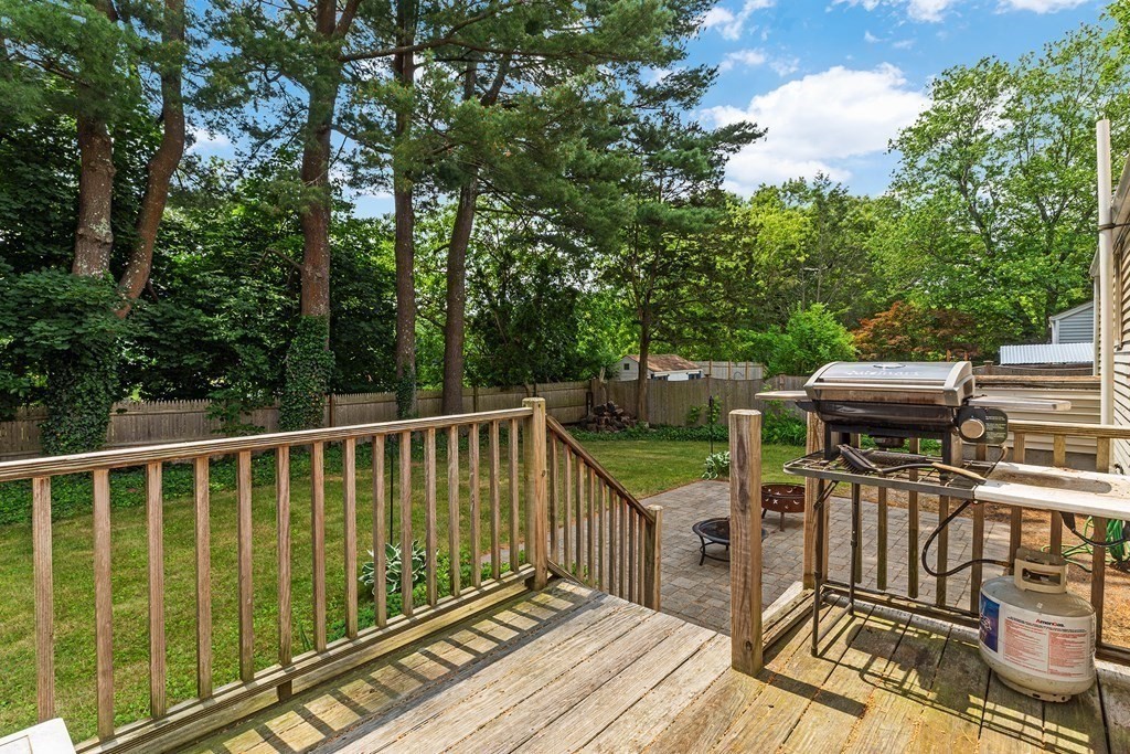 34 Londonderry Road Framingham, MA 01701 - Photo 28 of 33 a view of balcony with wooden floor and fence
