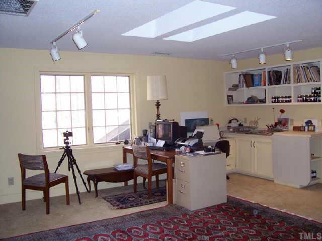 6323 Mt Mitchell Road Efland, NC 27243 - Photo 8 of 10 Office loft w/skylights & built-ins