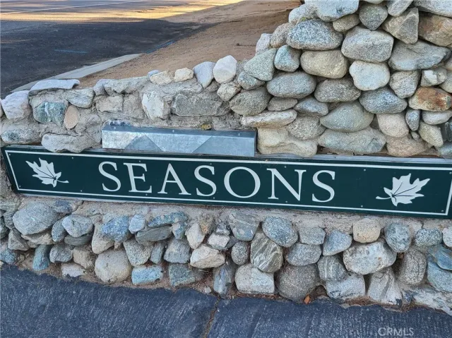 a view of a swimming pool with an outdoor space