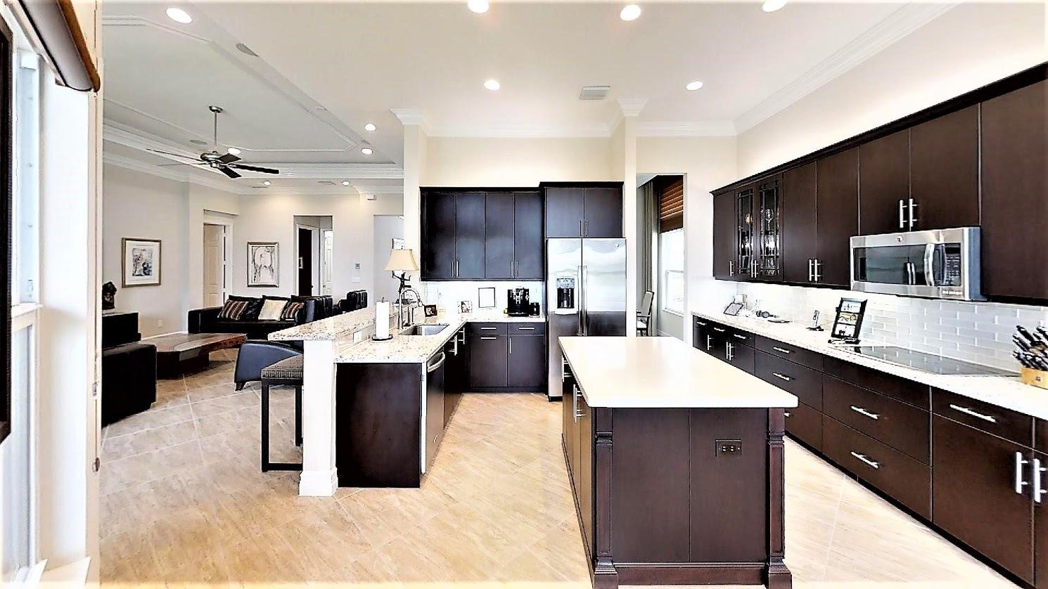 12055 Bear River Road Boynton Beach, FL 33473 - Photo 15 of 40 12055-Bear-River-Rd-Kitchen to Great