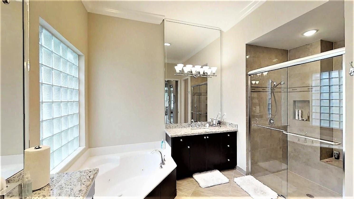 12055 Bear River Road Boynton Beach, FL 33473 - Photo 27 of 40 12055-Bear-River-Rd-Master Bathroom to S