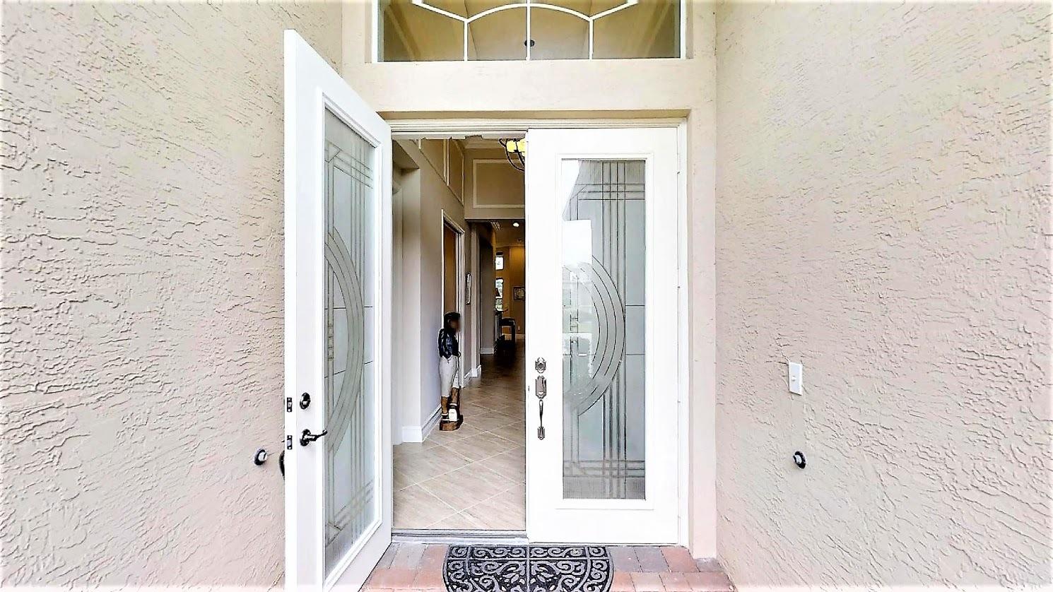 12055 Bear River Road Boynton Beach, FL 33473 - Photo 3 of 40 12055-Bear-River-Rd-Front Door Welcome