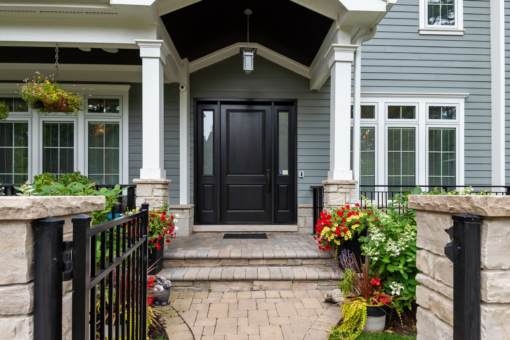 Undisclosed Address Wilmette, IL 60091 - Photo 5 of 66 a front view of a house with a porch