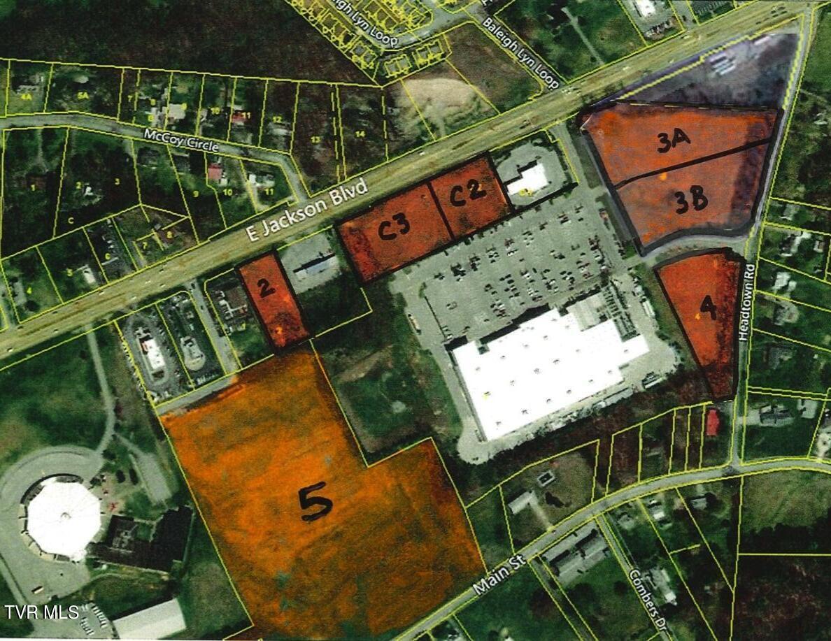 3 B Headtown Road Jonesborough, TN 37659 - Photo 17 of 19 Lowe's Of Jonesborough Outparcels Aerial