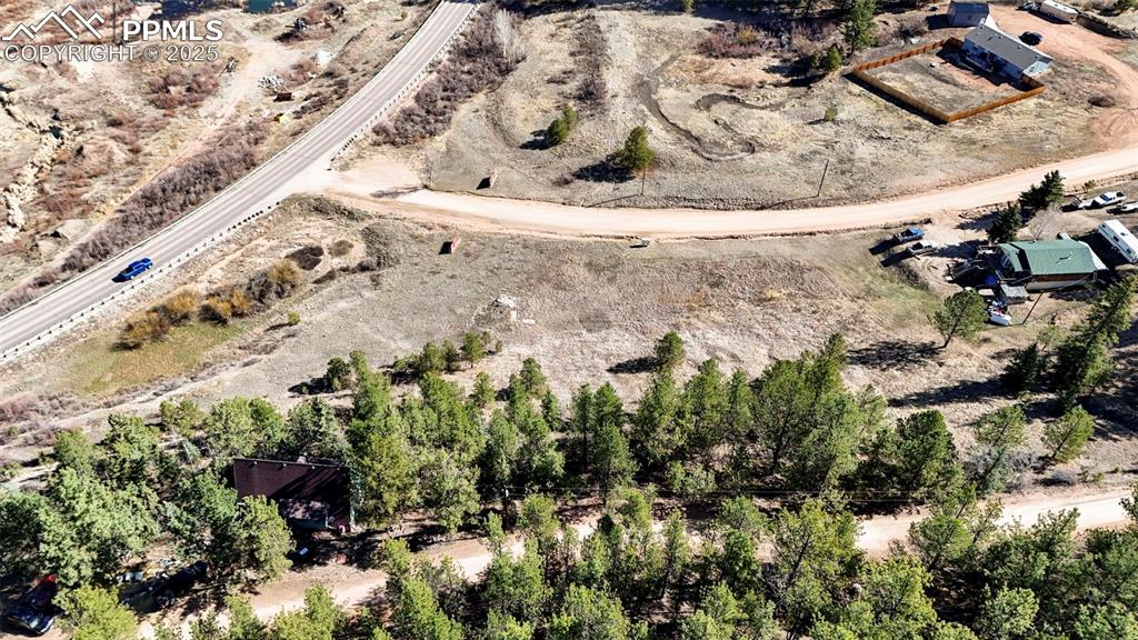 711 Crystal Peak Road Florissant, CO 80816 - Photo 6 of 12 a view of outdoor space and a lake view